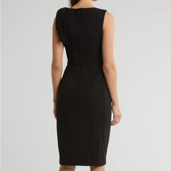 Calvin Klein dress with shoulder bow - Picture 6 of 7